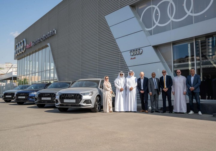 Audi cements a partnership with Key Car Rental with the delivery of 100 vehicles.