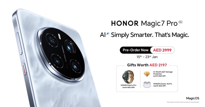 HONOR Magic7 Pro Makes Its MEA Debut: A New Era of AI-Powered Camera and Performance Excellence